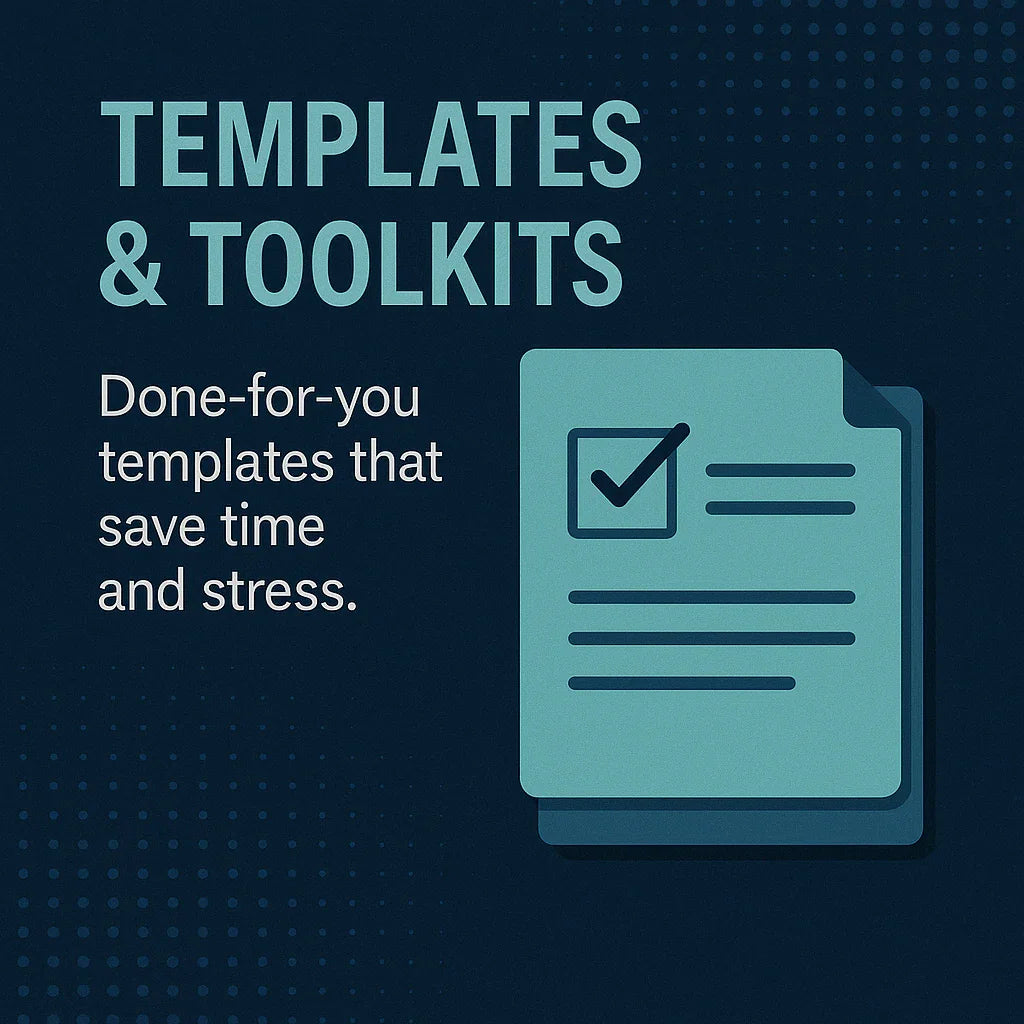 🧾 Templates & Toolkits