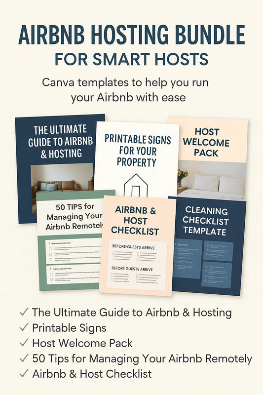 🏡 Airbnb Hosting Bundle for Smart Hosts - My Startup Business Tools