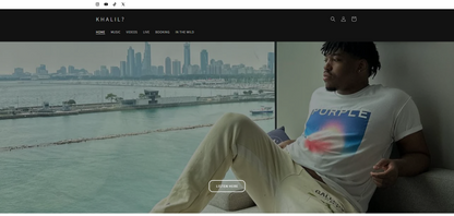 Shopify Starter Website